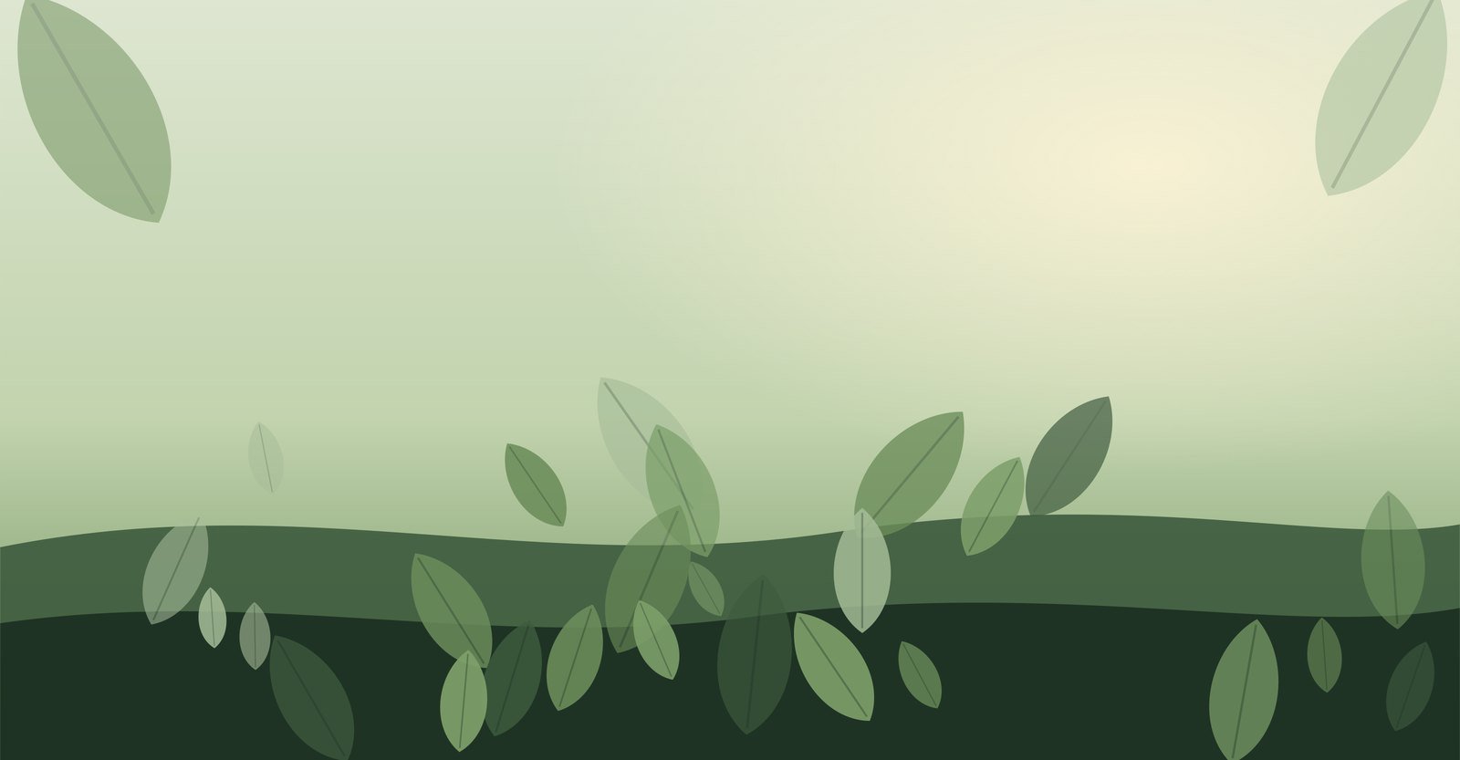 緑あふれる庭の風景 / Lush green garden